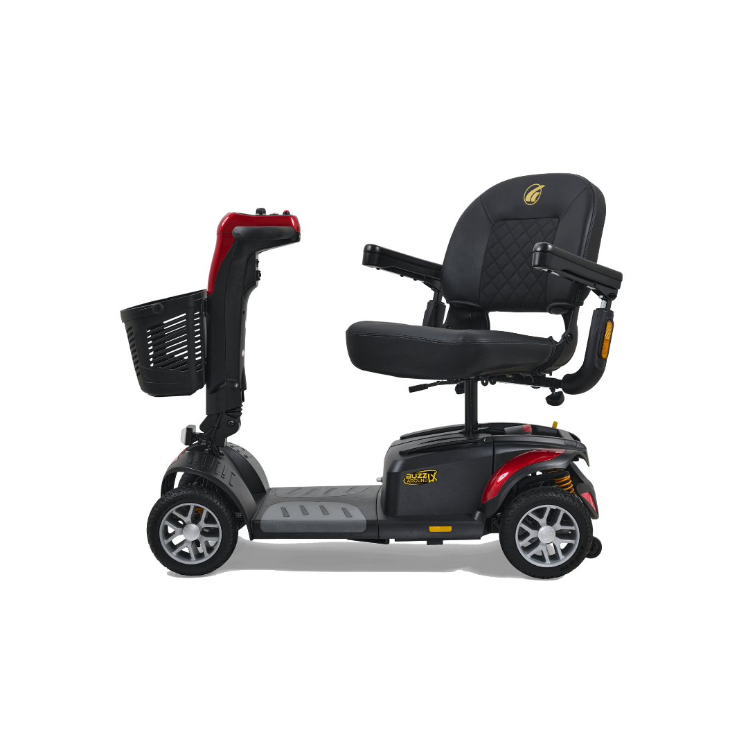 Golden Tech GP149A Buzzaround LX Extreme Luxury Full Size Travel Mobility Scooter - 4 Wheel - Senior.com Scooters
