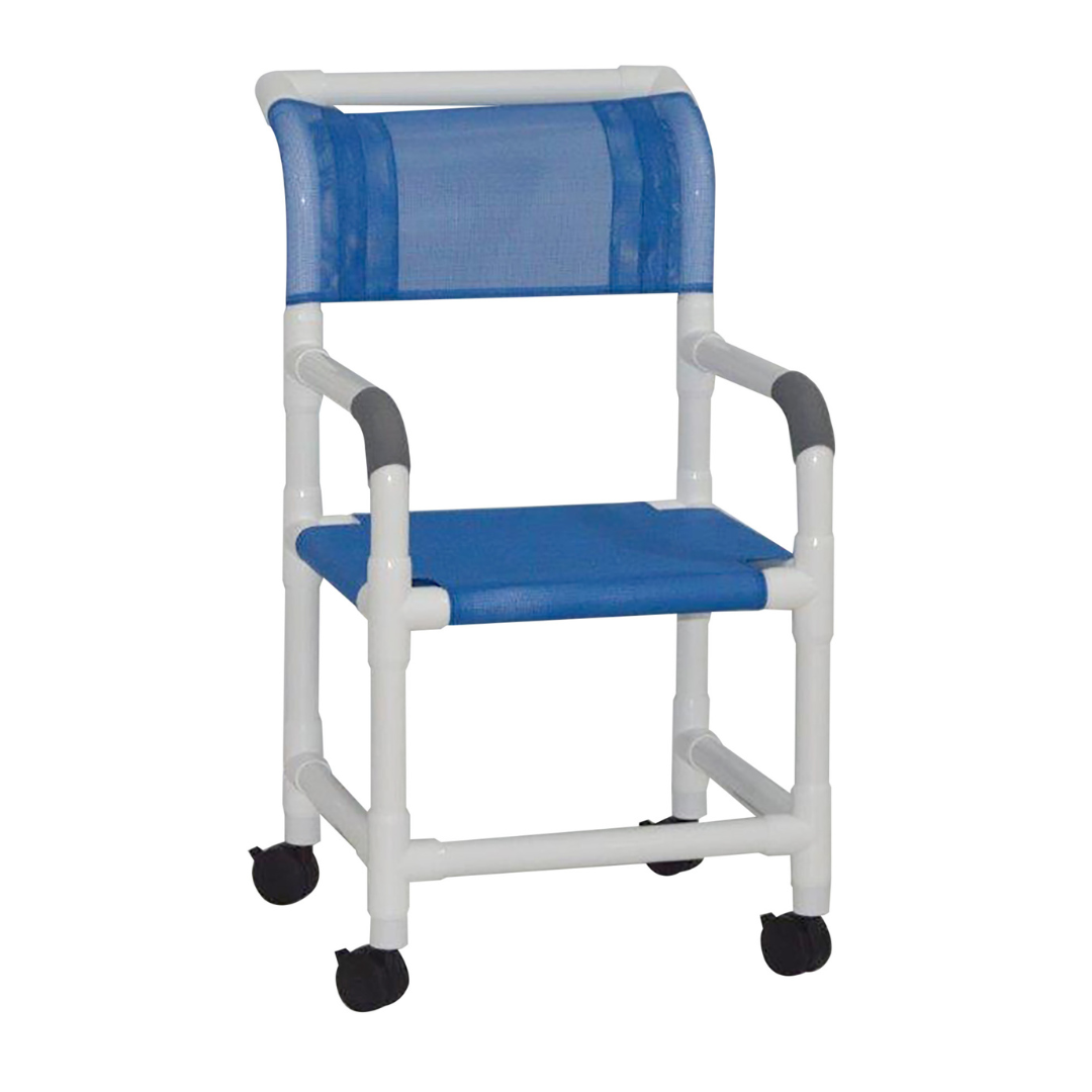 MJM International 1183TWSL Standard Shower Chair with Sling Seat