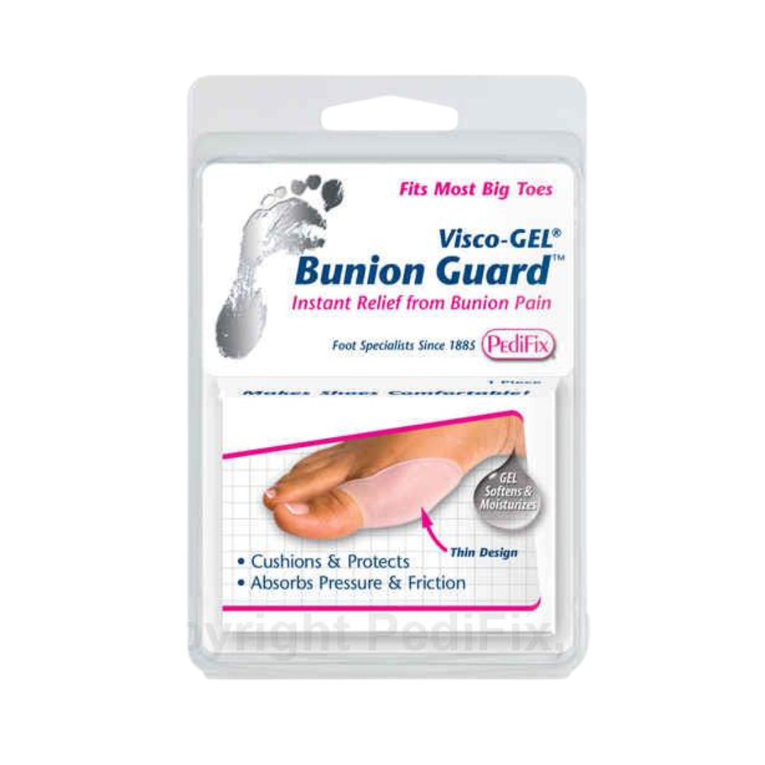 PediFix® Visco-GEL® Bunion Guard- Absorbs Pressure & Friction - Senior.com Toe Supports