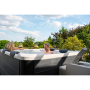 MSpa OSLO 6 Person Hydromassage Hard Frame Hot Tub with Touch Screen - Senior.com Hot Tubs & Jacuzzis