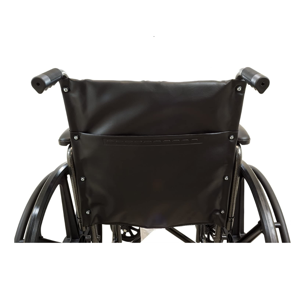 ProBasics Comfort Standard Wheelchair - Height Adjustable Seat - Flip Back Desk Arms - Senior.com Wheelchairs
