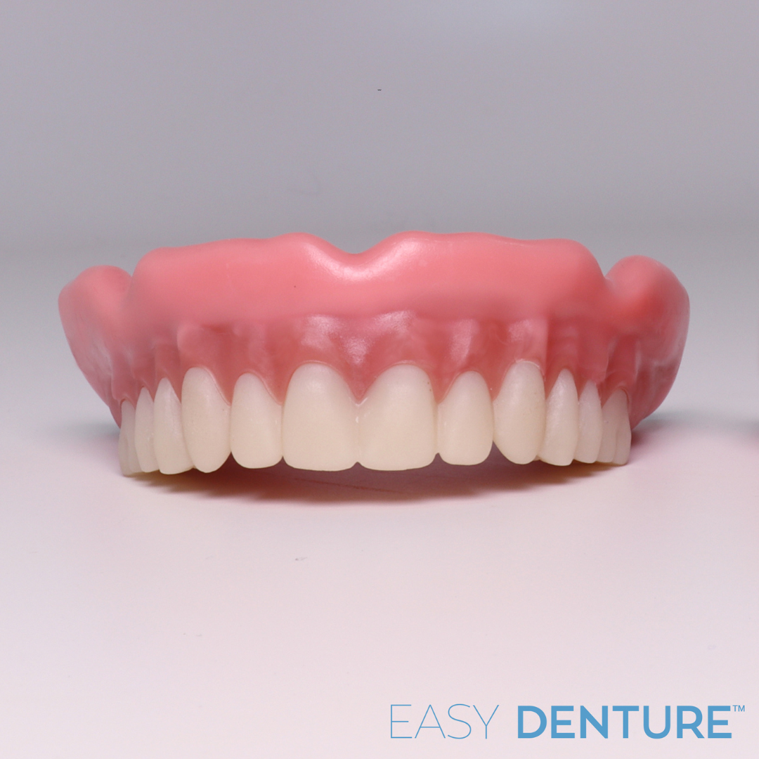 Easy Denture™ - Patient Self Fitting - Less Than 5 Minutes - Upper & Lower Dentures - Senior.com Dentures