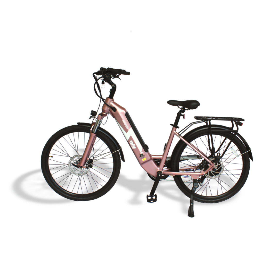 GIO Storm Electric Bike with Integrated Samsung High Powered Battery