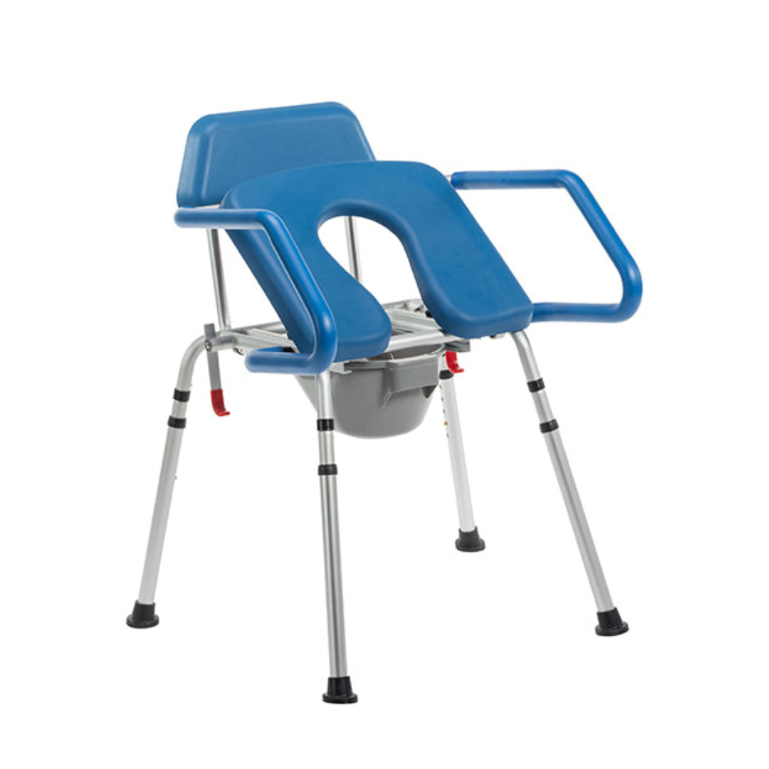 Journey SoftSecure Uplift Toilet Assist - Bedside Commode with Lift Assist - Senior.com Commodes