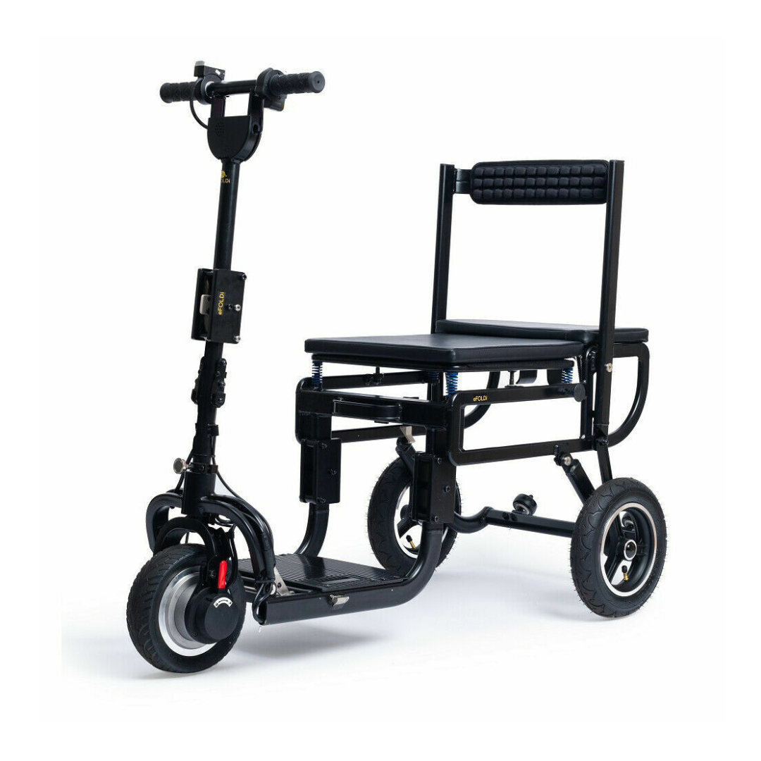 eFOLDi Lite Portable Folding Airline Approved Travel Scooter - Only 33 lbs - Senior.com Scooters