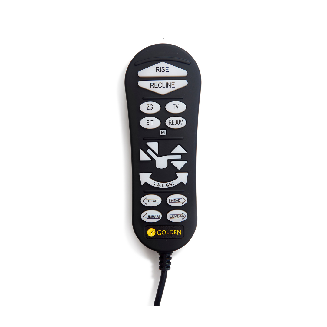 Golden Tech Remote for Lift Chairs with Twilight - Comfort Zone 5 - Senior.com Lift Chair Remotes