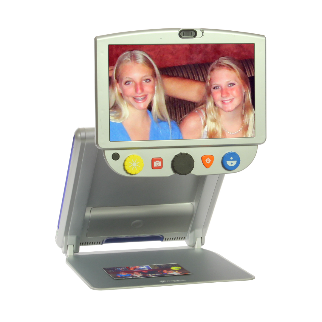 Freedom Scientific Topaz PHD Lightweight Desktop Video Magnifier - Senior.com Vision Enhancers