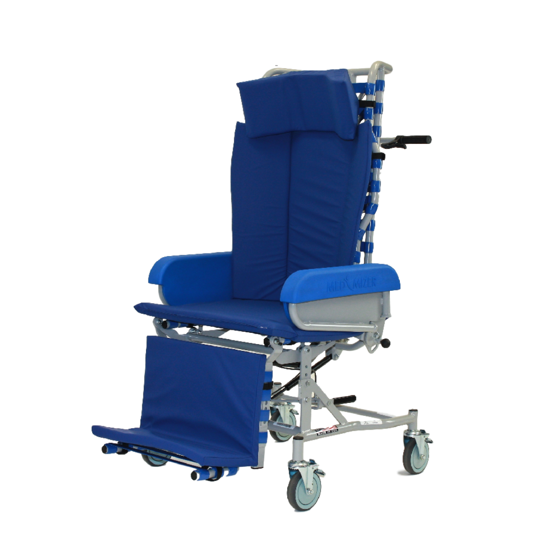 Med-Mizer FlexTilt Tilt-In-Space Transport Chair For Safe Patient Transferring - Senior.com Patient Transfer Chairs
