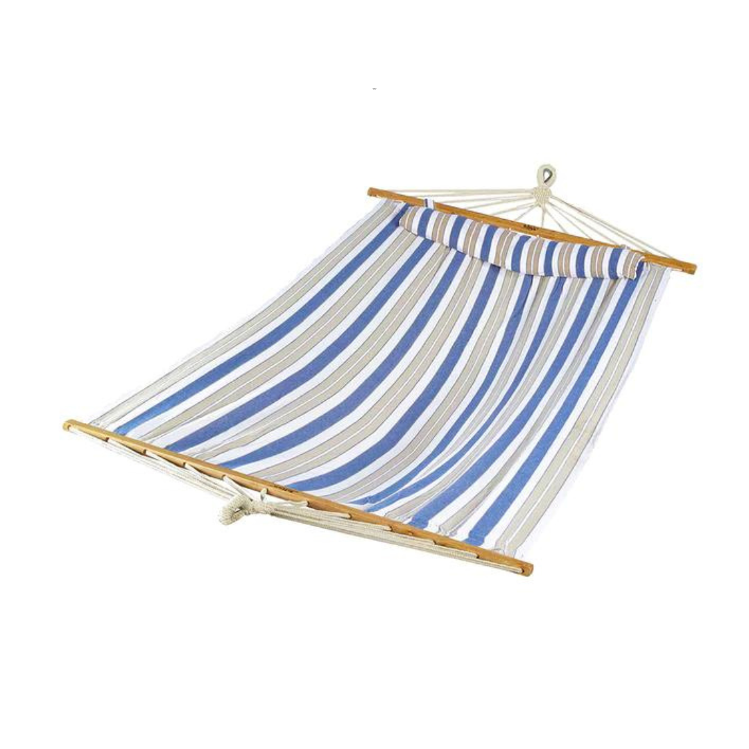 Bliss Oversized Hammock with Spreader Bars and Pillow - Senior.com Hammocks