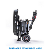 Moving Life ATTO Scooter Sun & Rain Foldable Canopy - Senior.com scooter Parts & Accessories