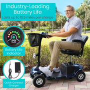 Vive Health 4-Wheel Mobility Scooter Series A - Senior.com Scooters