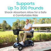 Vive Health 4-Wheel Mobility Scooter Series A - Senior.com Scooters