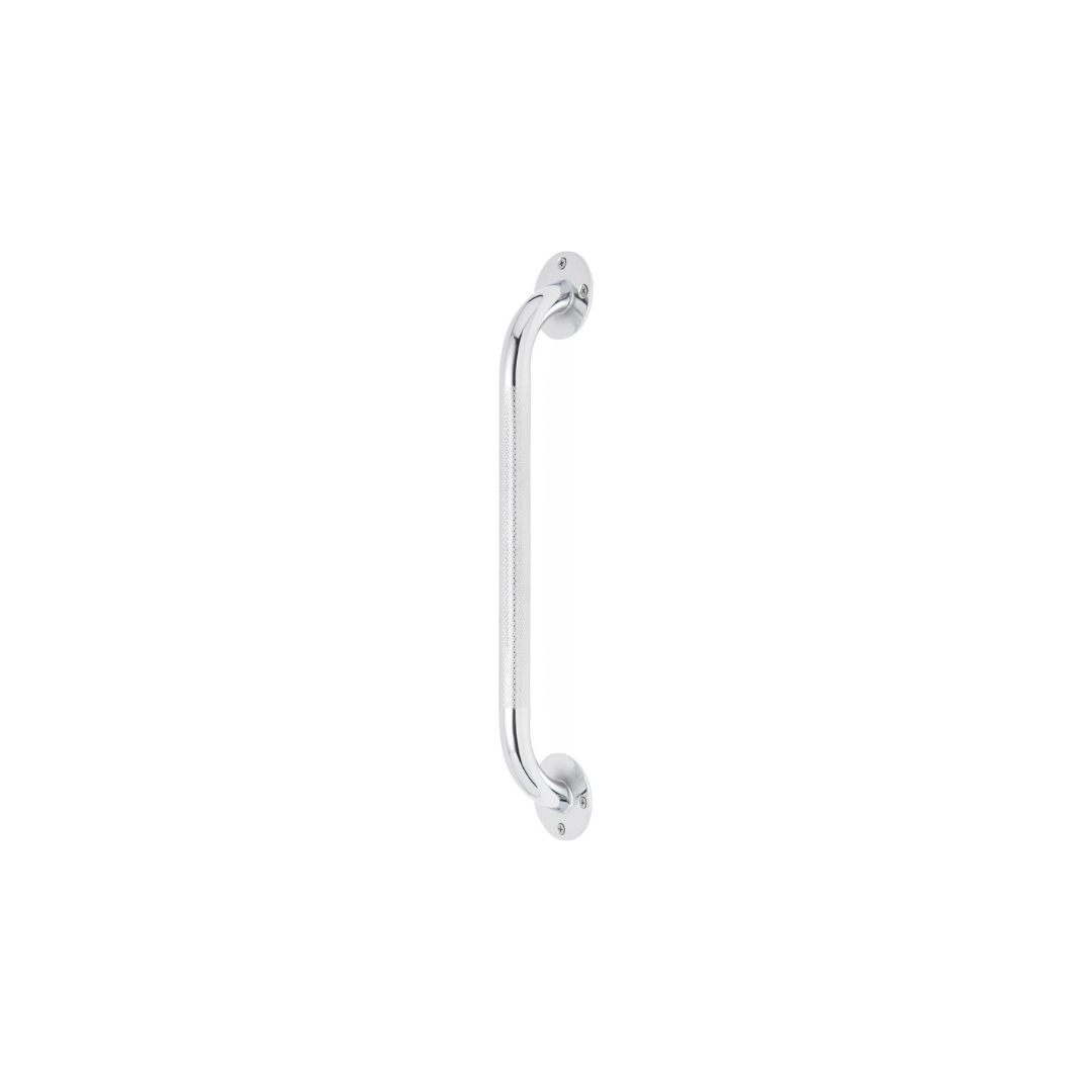 Medline Guardian Knurled-Texture Steel Bathroom Safety Grab Bars - Chrome - Senior.com Grab Bars & Safety Rails