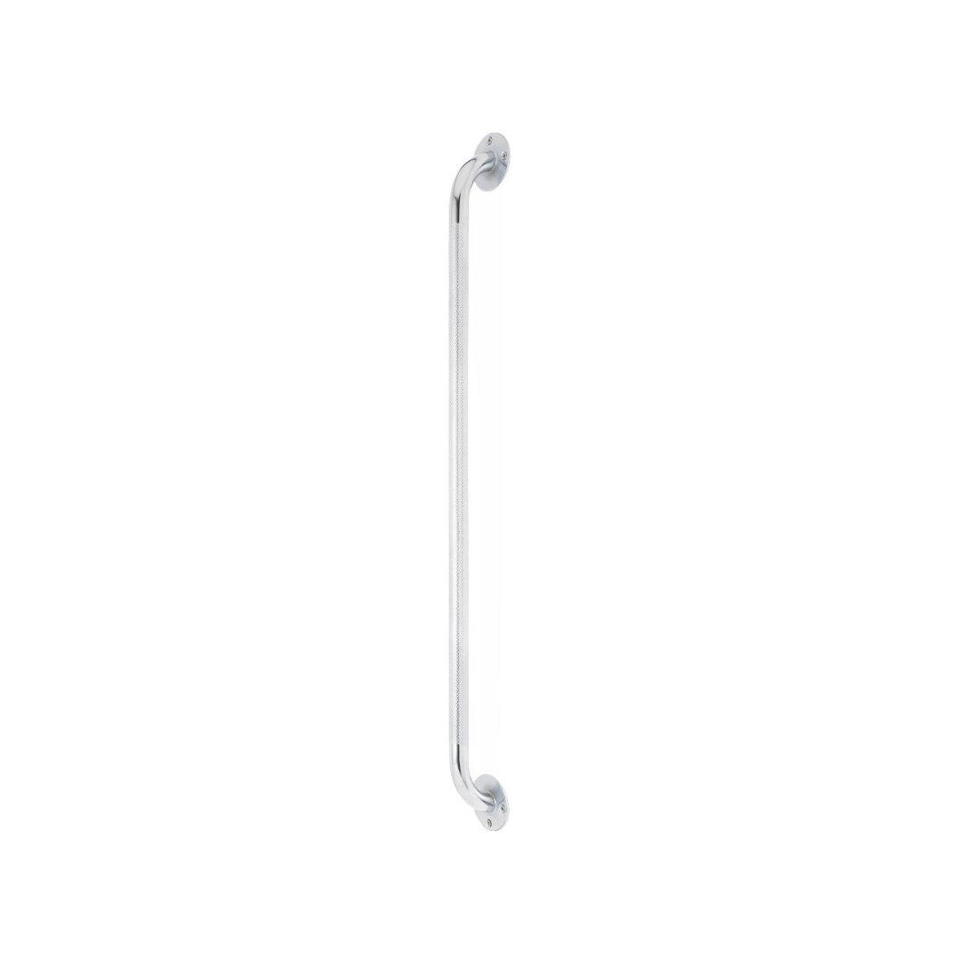 Medline Guardian Knurled-Texture Steel Bathroom Safety Grab Bars - Chrome - Senior.com Grab Bars & Safety Rails