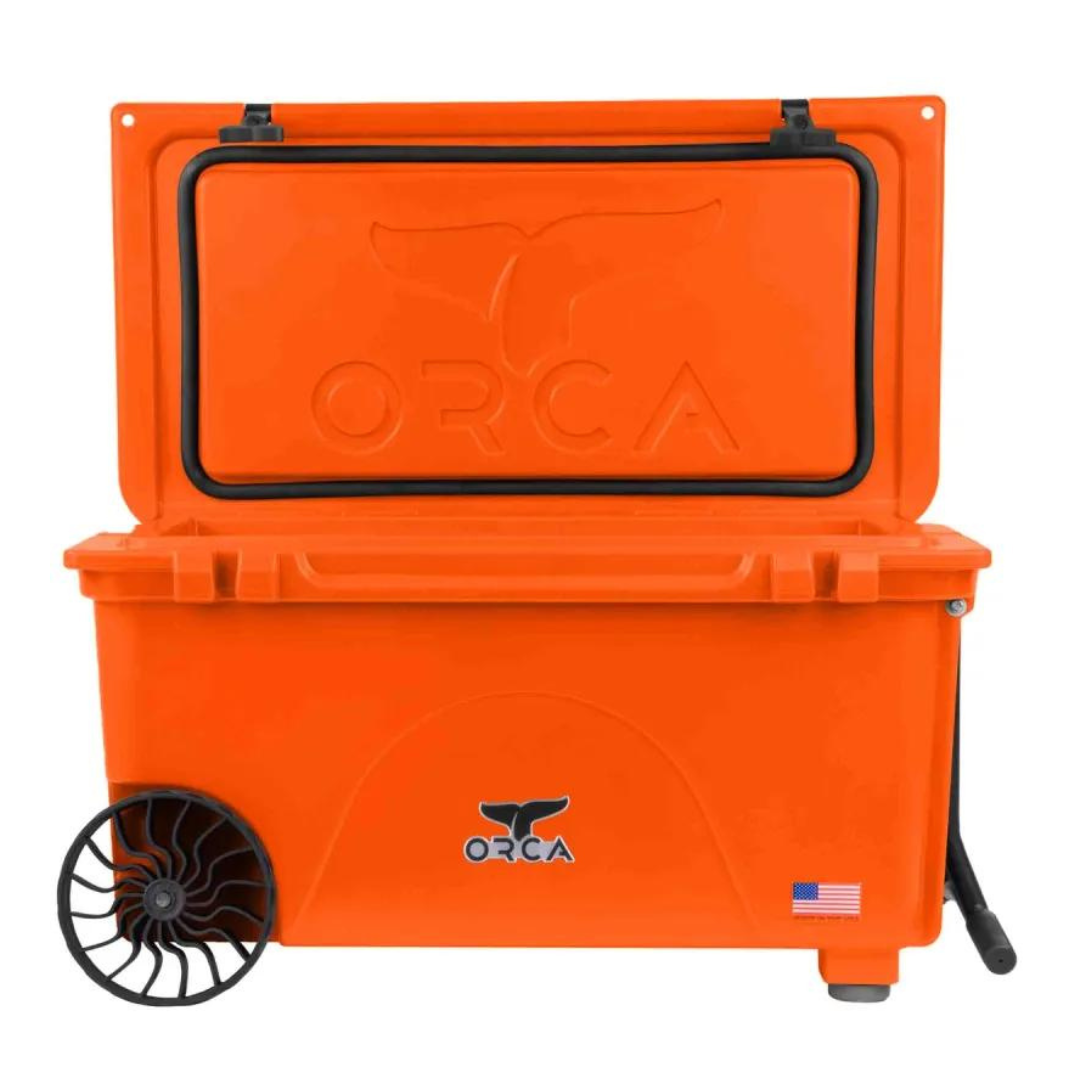 ORCA Hard Sided Insulated Coolers with Wheels - 65 Quart Capacity - Senior.com Coolers
