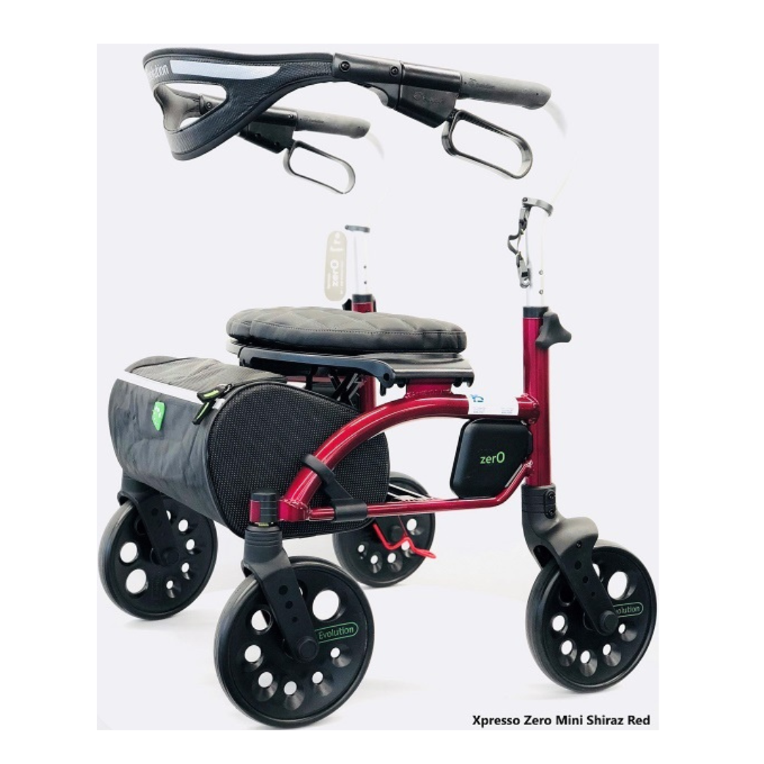 Evolution Xpresso Zero Rollator Rolling Walkers - Senior.com Rollators