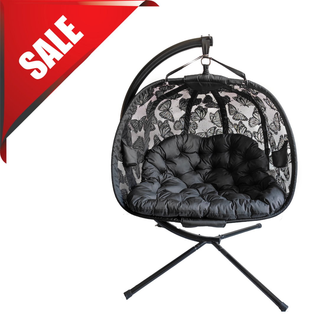 FlowerHouse Dreamcatcher Pumpkin Hanging Loveseat with Stand