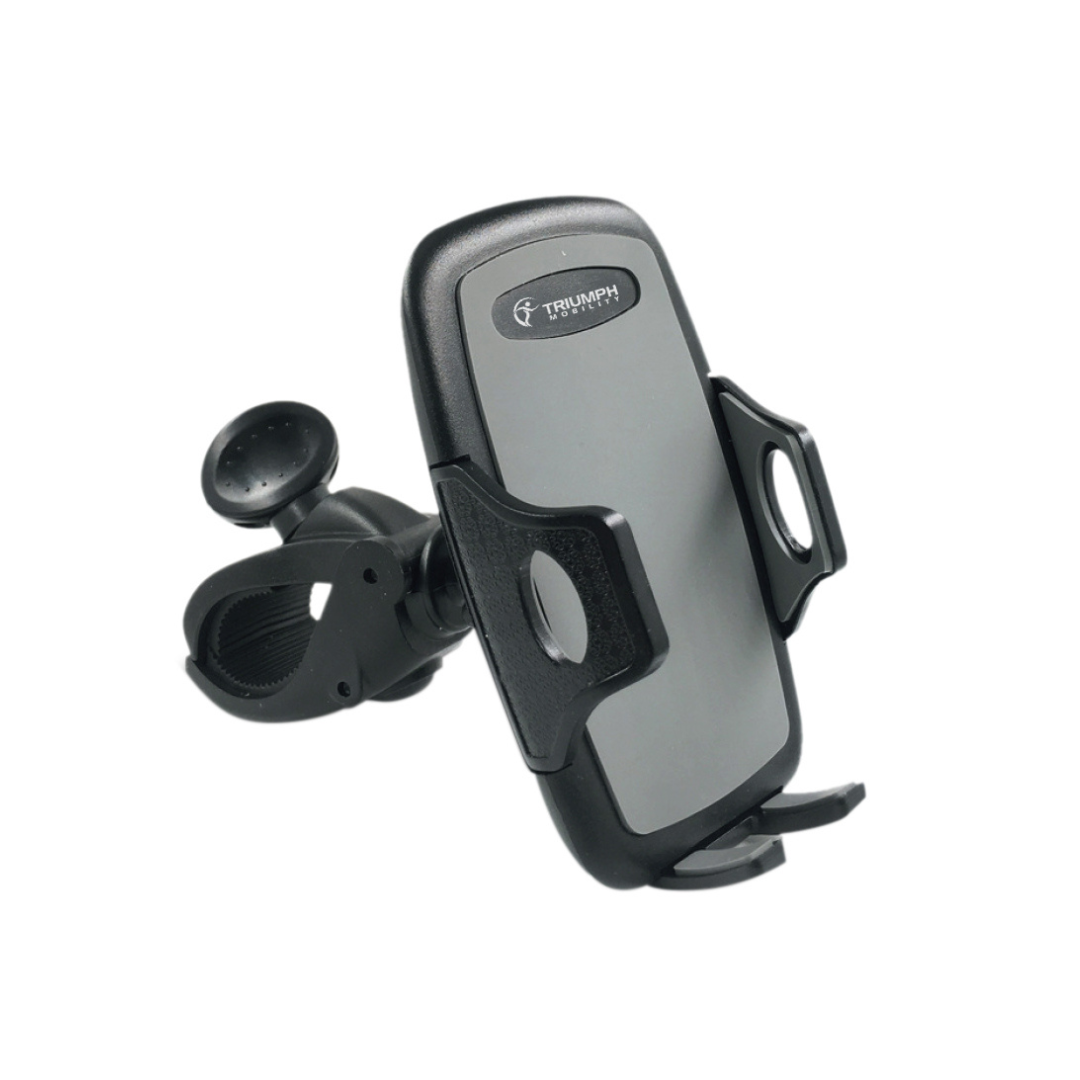 Triumph Mobility Universal Cell Phone Holder - Fits Most Mobility Products - Senior.com Cell Phone Holders