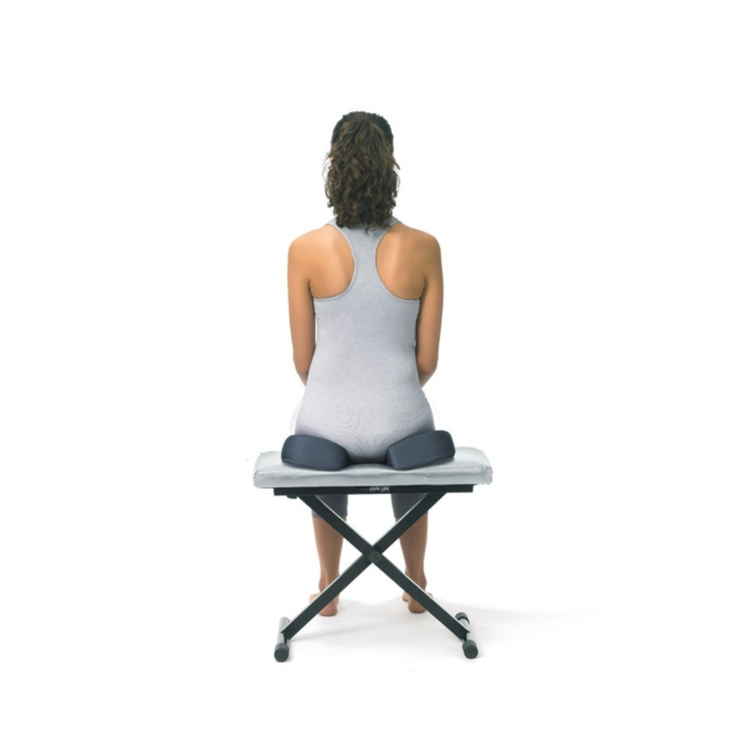 OPTP Portable Coccyx Pillow Slanted Seat Cushion with U-Shaped Notch - Senior.com Coccyx Cushions