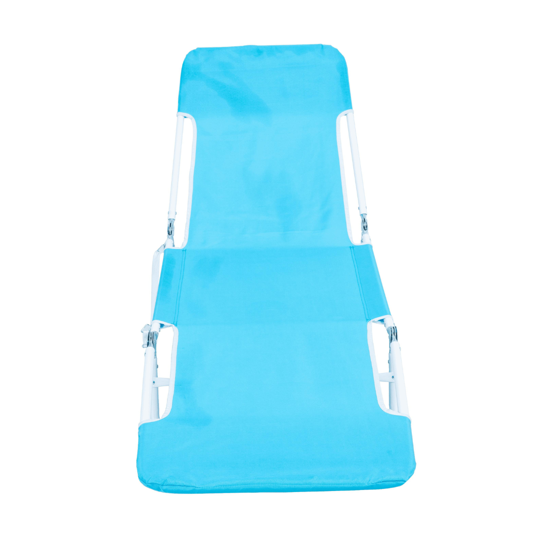 RIO Folding Beach Lounger - Folds For Easy Transport with Carry Strap - Senior.com Beach Chairs