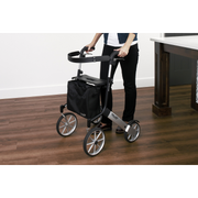 Trust Care Let’s Go Out Euro-Style Folding Rollator with Seat & Storage