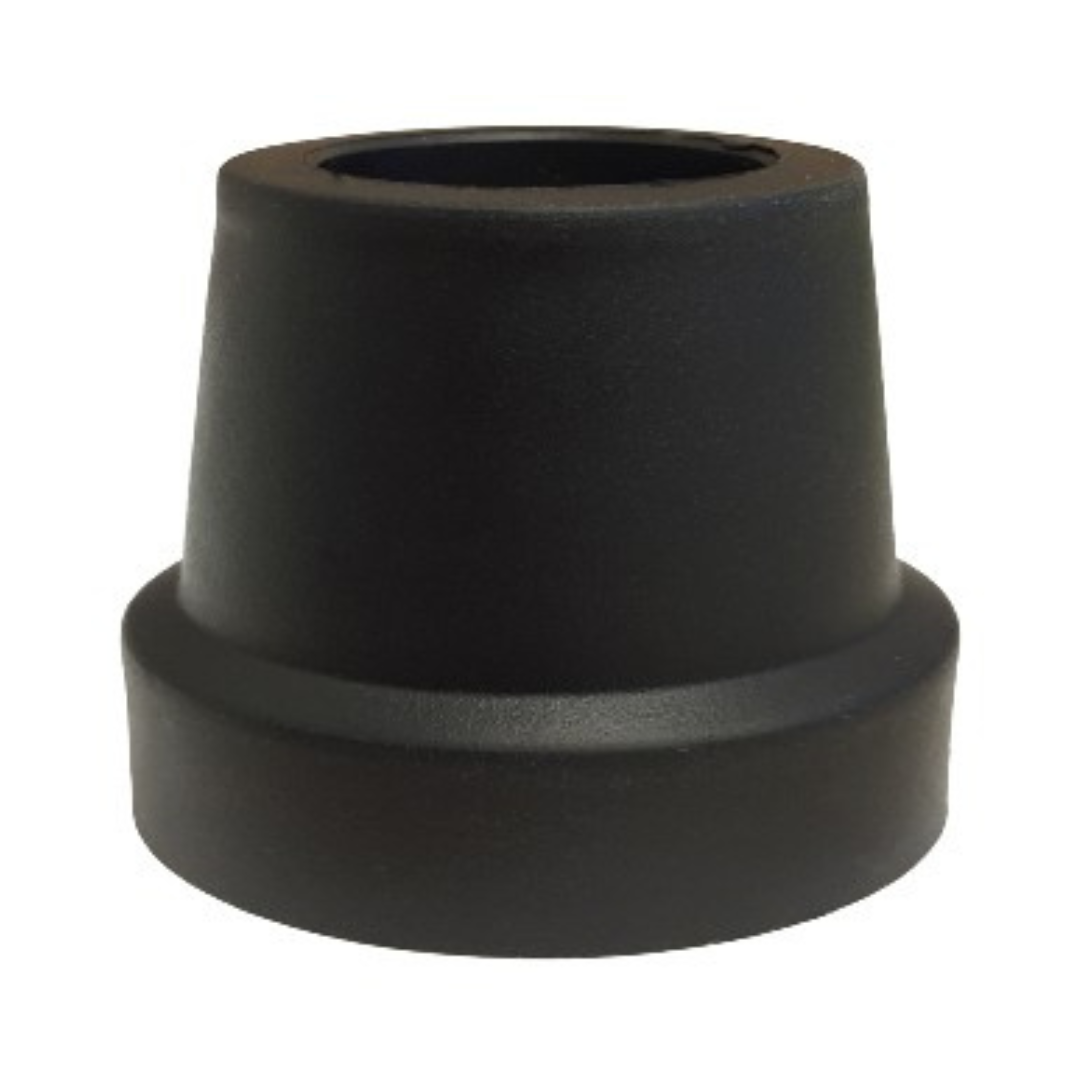 Nova Medical Black Cane Tip - 7/8 IN. SHAFT - Senior.com Cane Tips