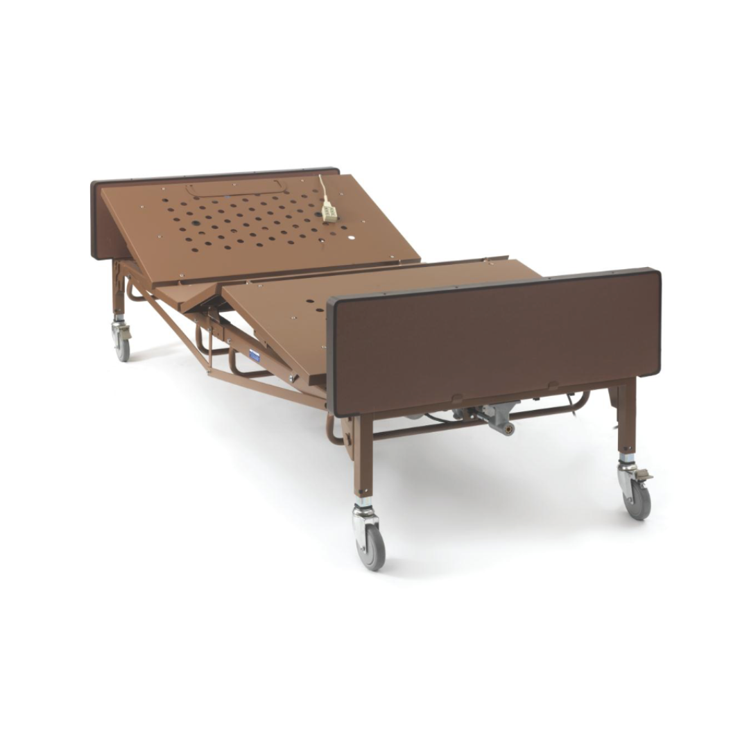 Medline Full-Electric Bariatric Bed Package - 600 lb Weight Capacity - Senior.com Bariatric Bed Packages