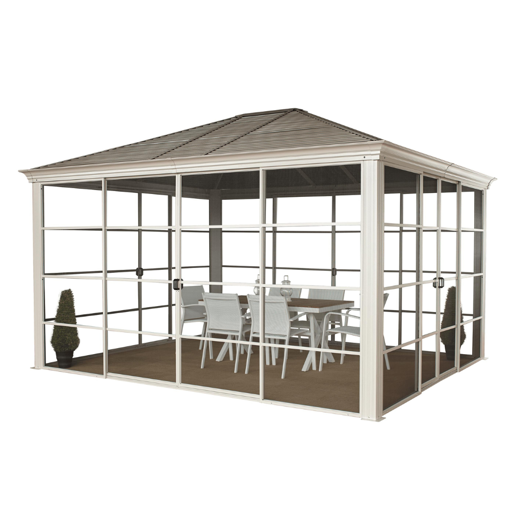 Sojag Striano Screen House - Fully Enclosed Gazebo Sun Shelter