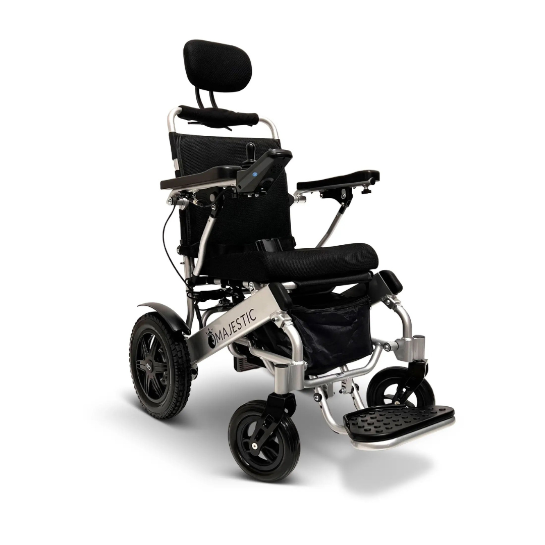 ComfyGo MAJESTIC IQ-9000 Lightweight Folding Power Wheelchair - Senior.com Power Chairs