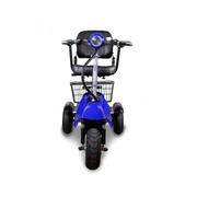 Ewheels Sporty 3-Wheeled Long Range Black Electric Scooter with Swivel Seat - Senior.com Scooters
