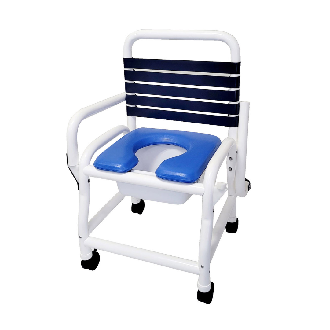 Mor Medical Infection Control 5 in 1 Rolling Commode Shower Chair