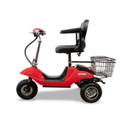 Ewheels Sporty 3-Wheeled Long Range Black Electric Scooter with Swivel Seat - Senior.com Scooters
