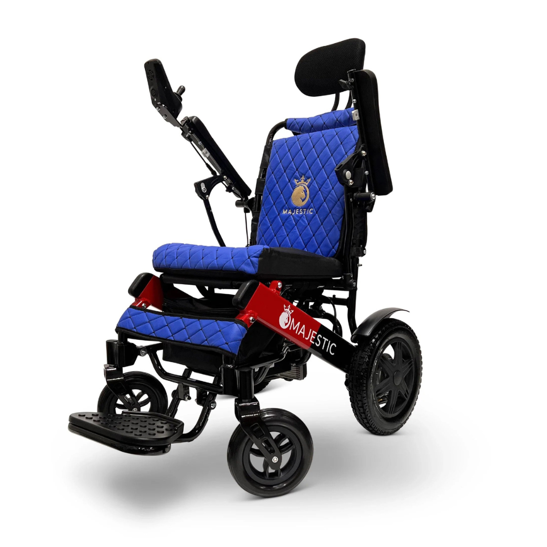 ComfyGo MAJESTIC IQ-9000 Auto Recline Folding Electric Wheelchair