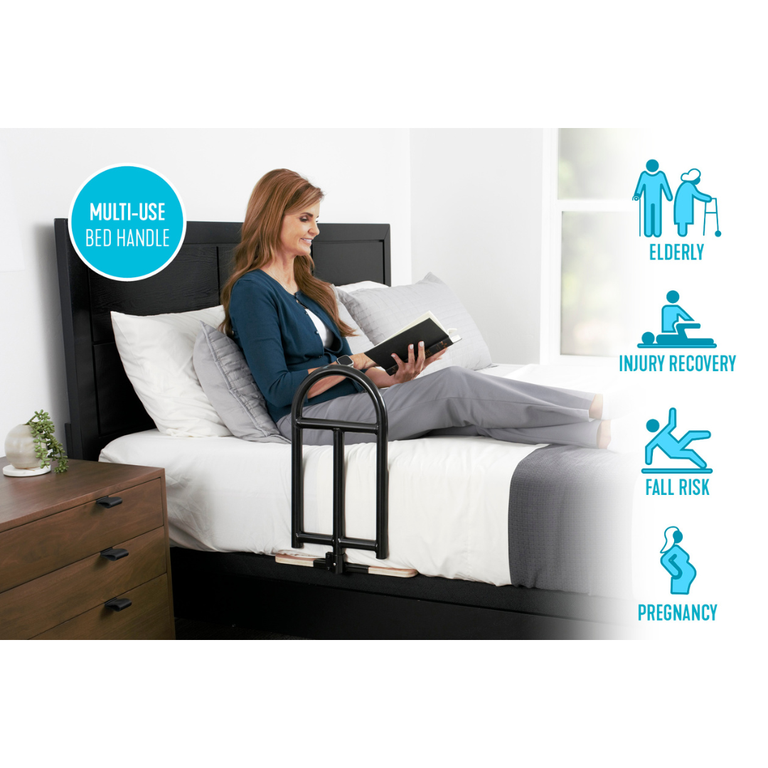 Stander BedCane - Home Bed Assist & Support Handle - Senior.com Bed Rails