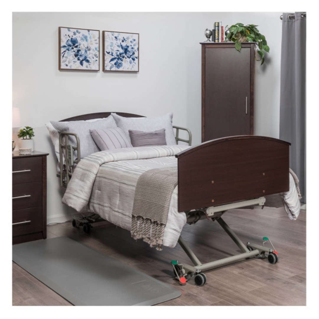 Drive Medical P703 Bariatric Prime Care Hi/Lo Full Electric Hospital Bed - Senior.com Bed Packages