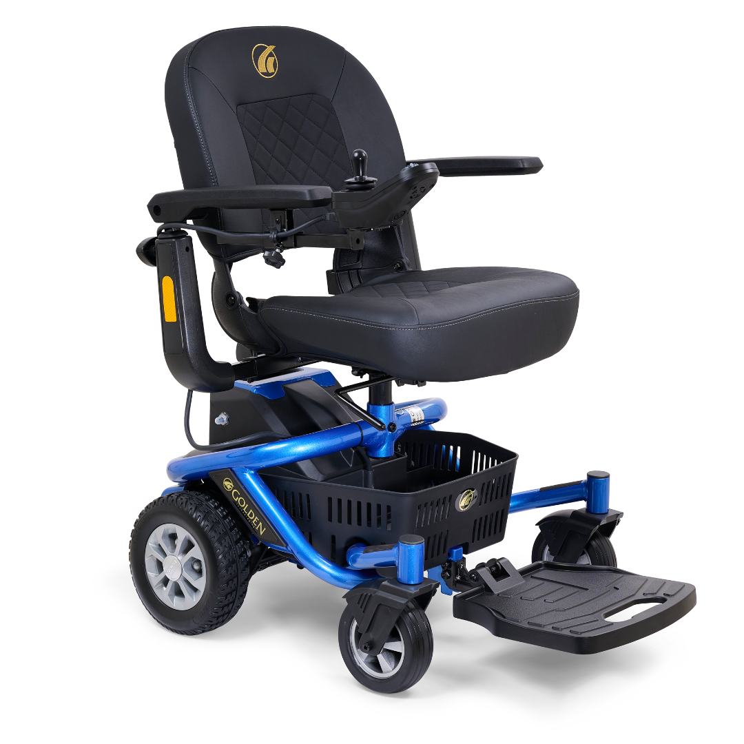 Golden Tech GP162R LiteRider Envy Compact Electric Power Chairs - Open Box - Senior.com Power Chairs