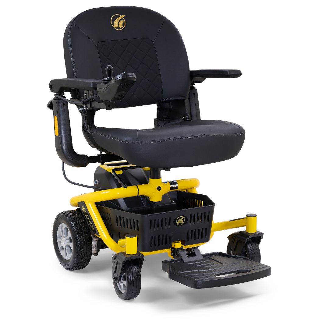 Golden Tech GP162R LiteRider Envy Compact Electric Power Chairs - Open Box - Senior.com Power Chairs
