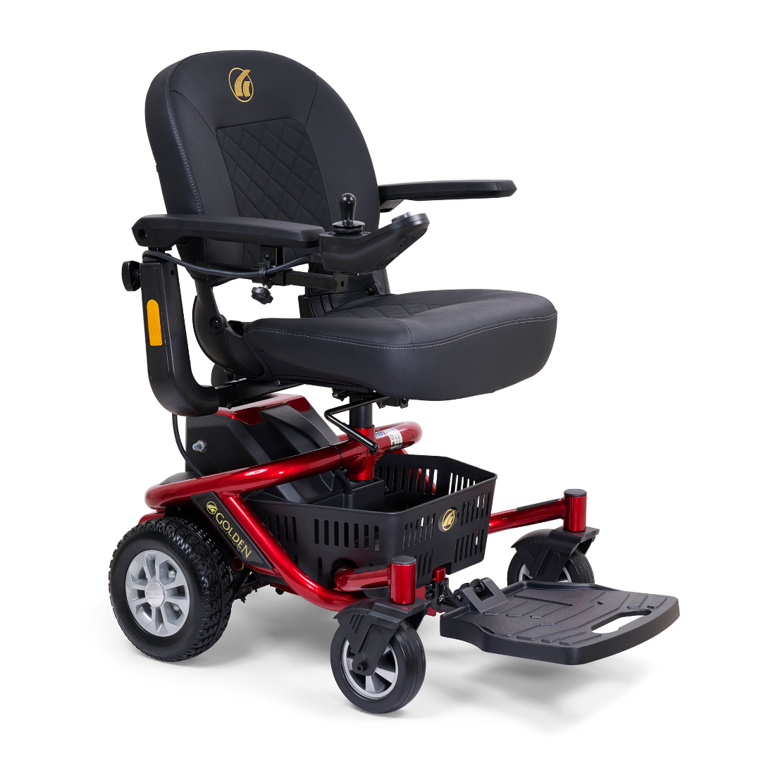 Golden Tech GP162R LiteRider Envy Compact Electric Power Chairs - Senior.com Power Chairs