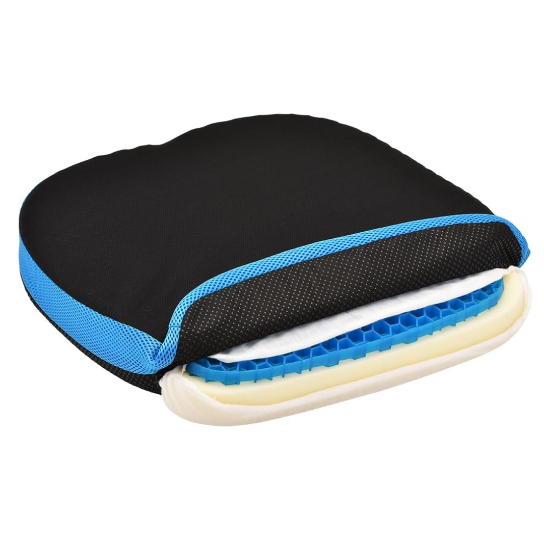 NOVA Medical Happy Tush Portable Gel & Foam Cushion - Senior.com Seat Cushions