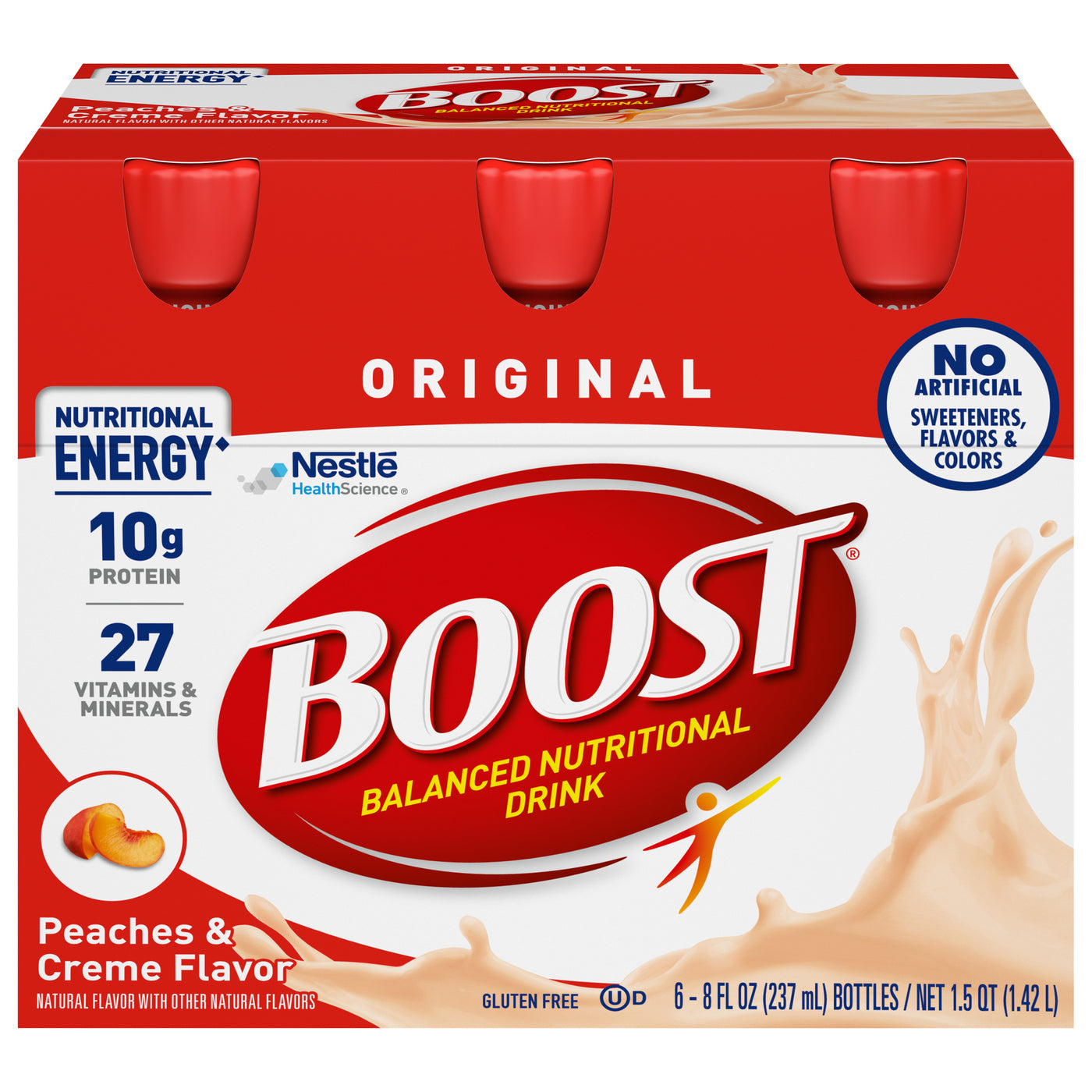 Nestle Boost® Original Oral Nutritional Supplement - 8 oz. Bottles - Senior.com Vitamins & Supplements