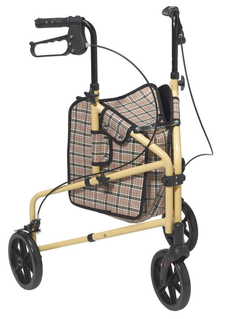 Drive Medical Winnie Lite Supreme/Go Lite 3 Wheel Aluminum Rollator - Senior.com Rollators