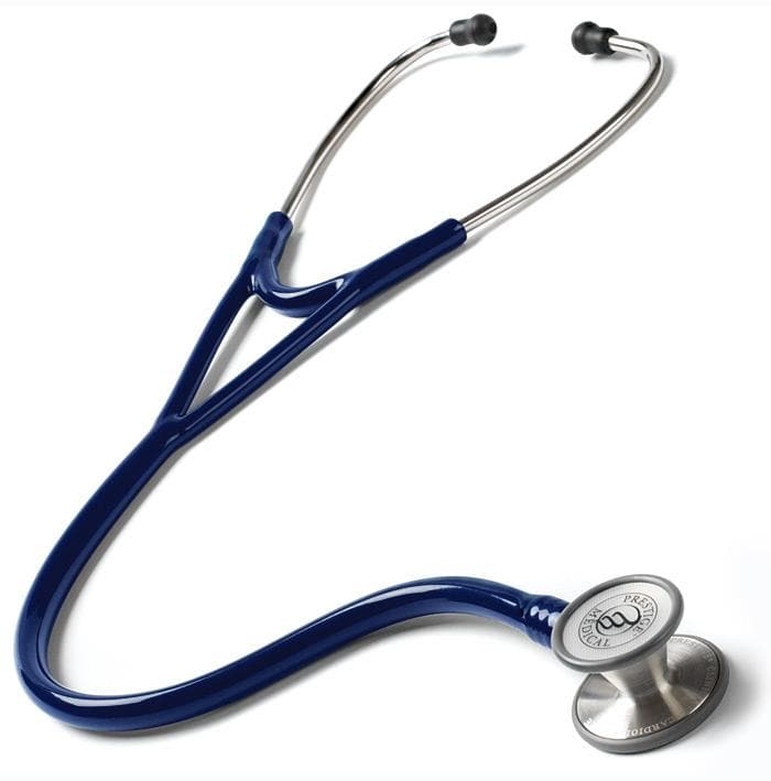 Prestige Medical Clinical Cardiology Stethoscope - Stainless Steel - Senior.com Stethoscopes