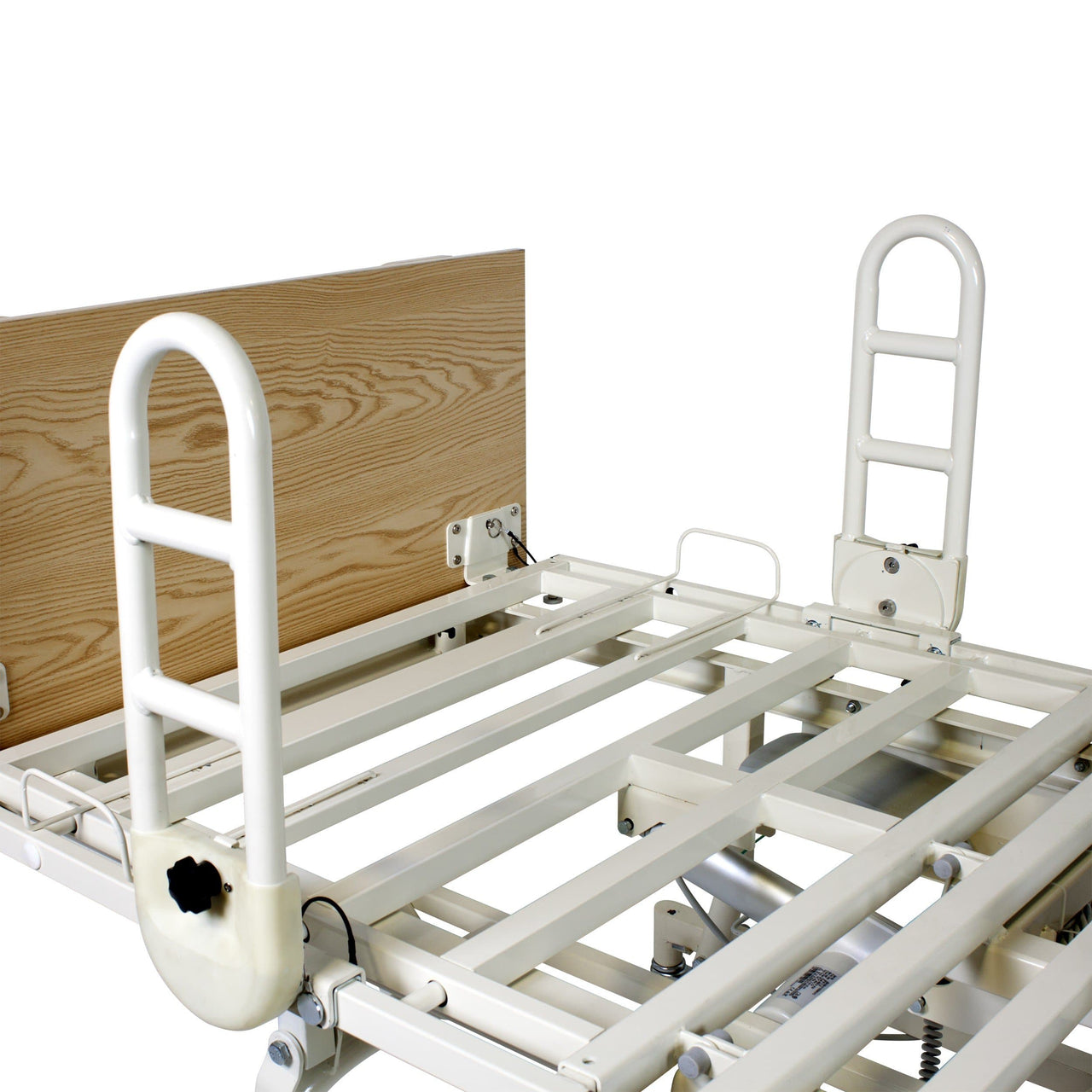 Dynarex Universal Pivot Assist Bed Safety Bars - Pair - Senior.com Bed Rails