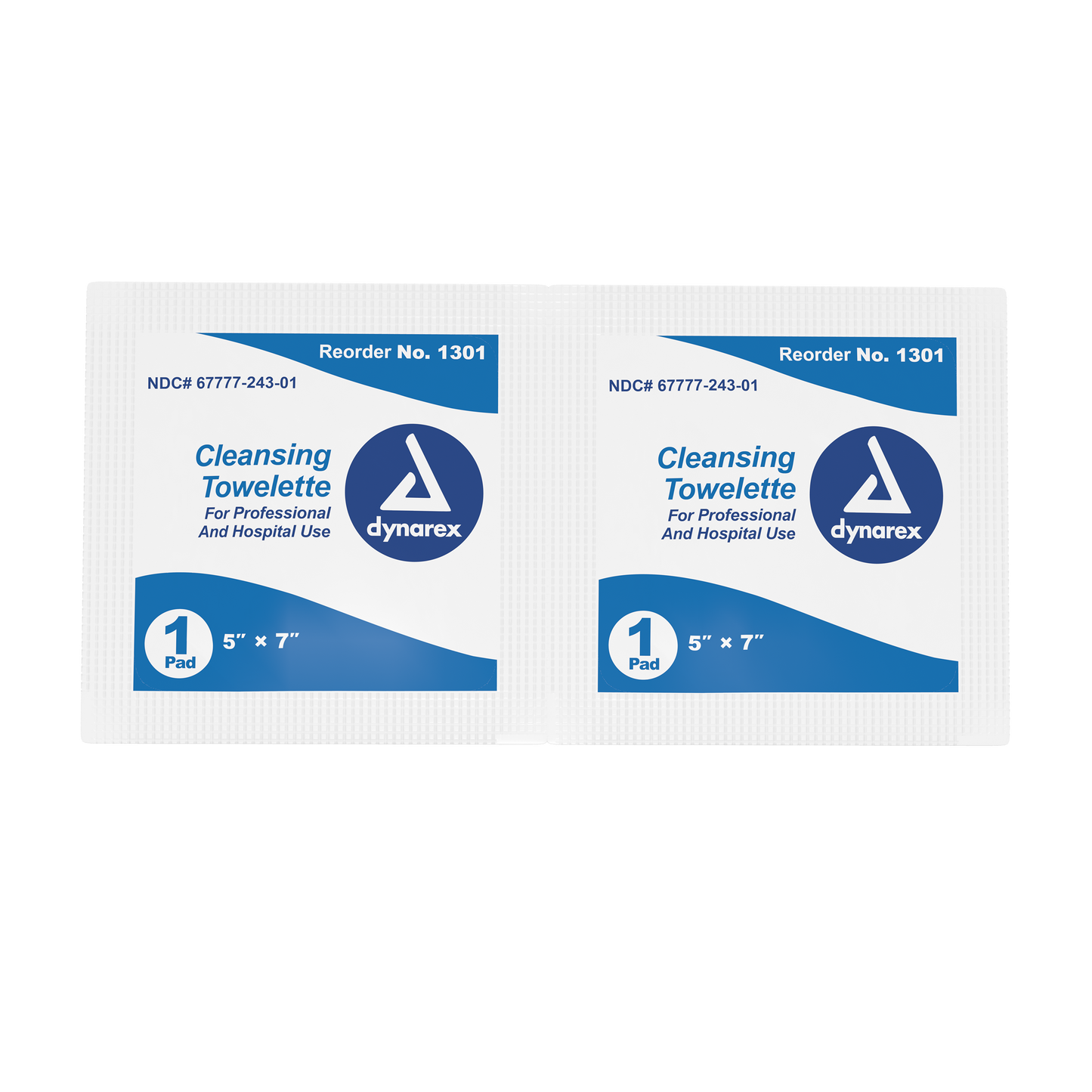 Dynarex General First Aid Cleansing Wipes - Large 5" x 7" - Senior.com Cleansing Wipes