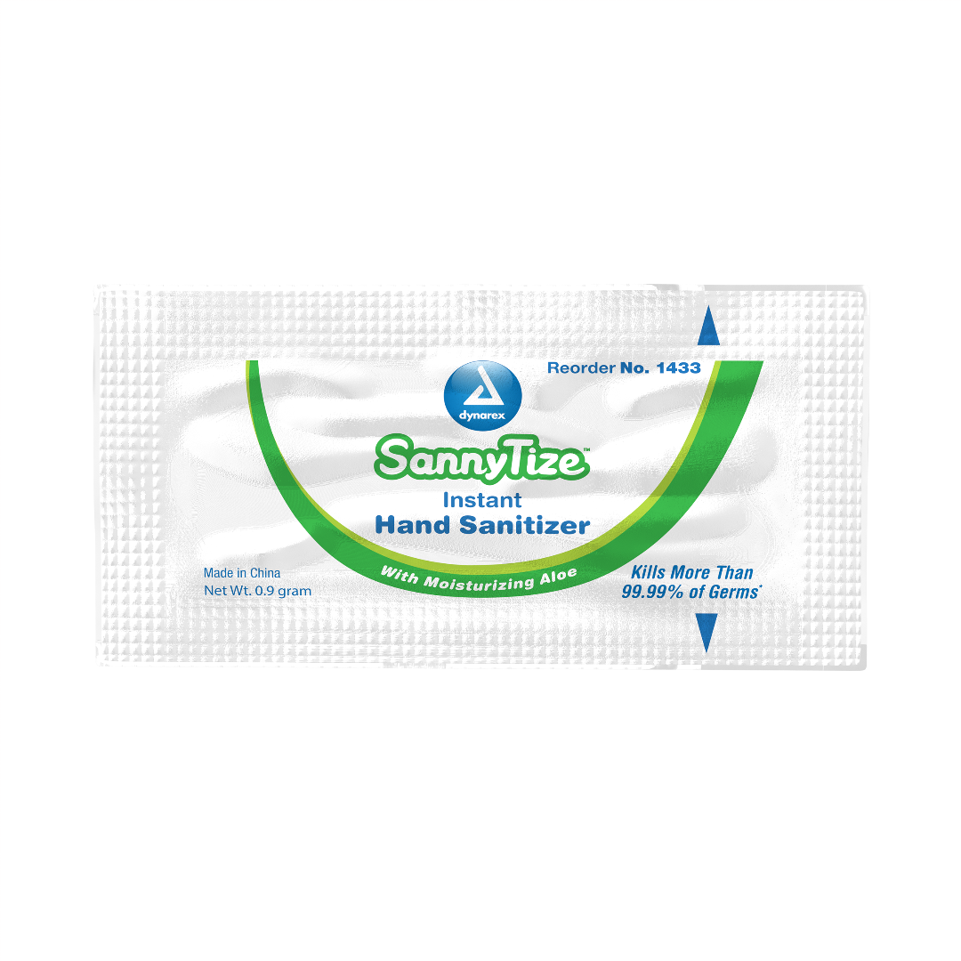 Dynarex Sannytize Instant Hand Sanitizer with Aloe - Senior.com Hand Sanitizers