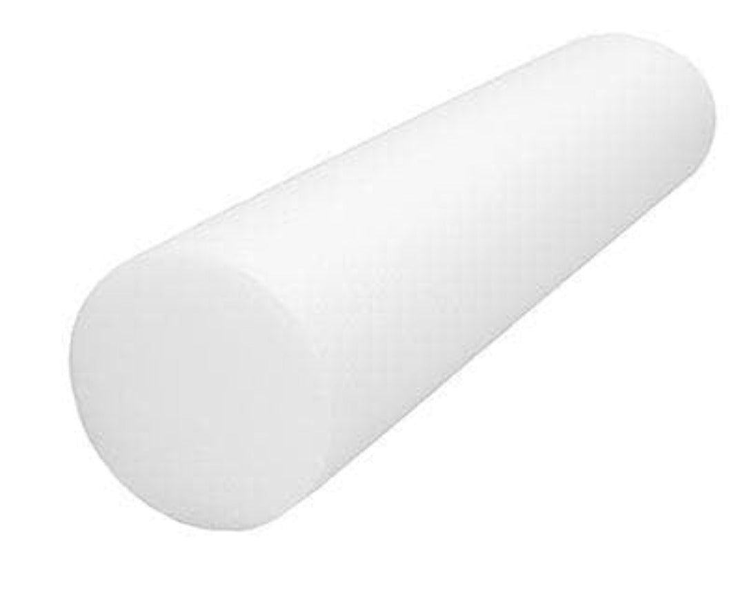 CanDo PE White Foam Rollers - Medium Density - Senior.com Foam Rollers