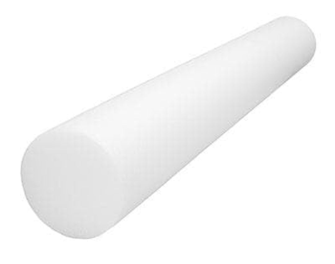 CanDo PE White Foam Rollers - Medium Density - Senior.com Foam Rollers