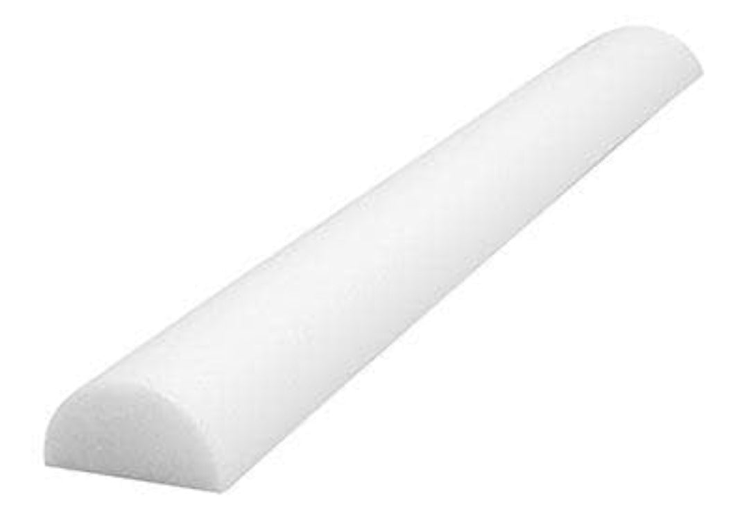 CanDo PE White Foam Rollers - Medium Density - Senior.com Foam Rollers