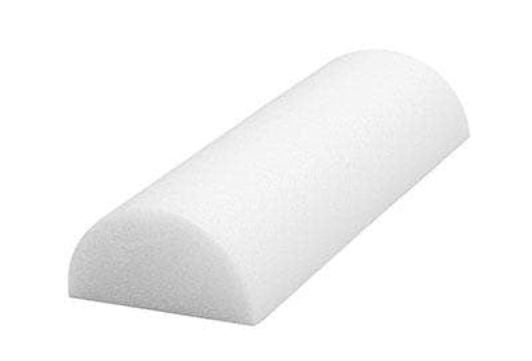 CanDo PE White Foam Rollers - Medium Density - Senior.com Foam Rollers