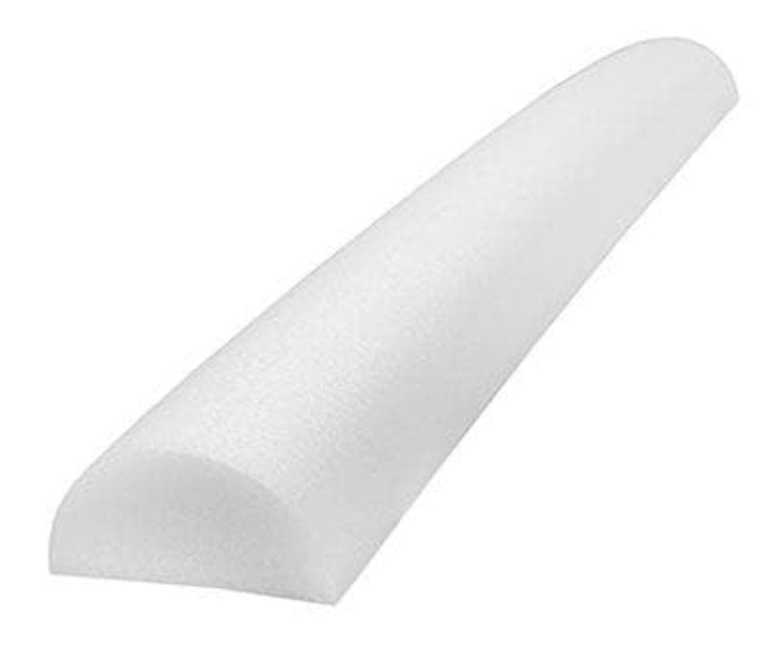 CanDo PE White Foam Rollers - Medium Density - Senior.com Foam Rollers